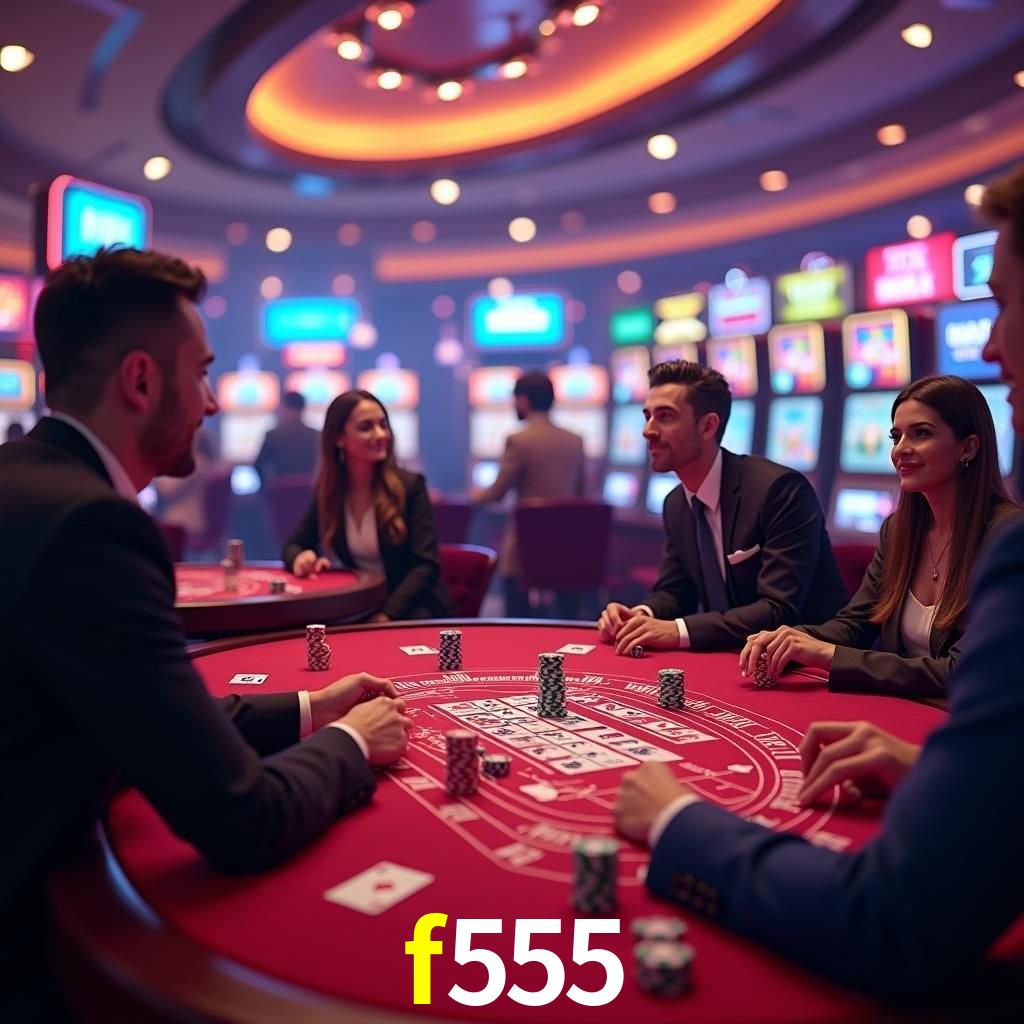 A Experiência Imersiva dos Cassinos Ao Vivo no f555